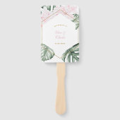 トロピッ葉クフローラ金ゴールド結婚ズありがとう ハンドファン (正面)