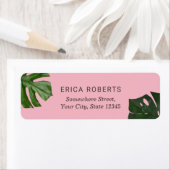 トロピッ葉クボタニカルモダンピンク ラベル (インサイチュ)