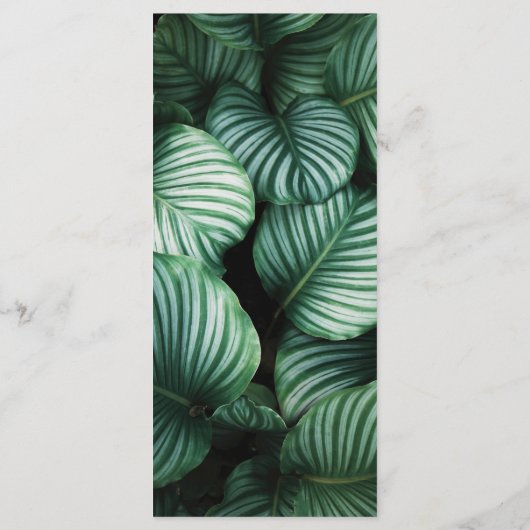 トロピッ葉クモダンルアウ(ハワイ式宴会)結婚のメニュー メニュー (裏面)