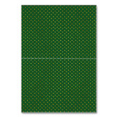 トロピッ葉クモダン結婚スの護衛カード テーブルナンバー (裏面)