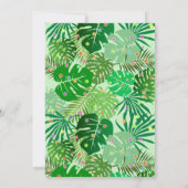 トロピッ葉クライツライツリーフホリデイビーチパーティー 招待状 (裏面)