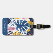 トロピッ葉クラゲッジタグ ラゲッジタグ (正面横)