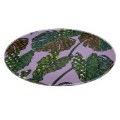 トロピッ葉クヴィンテージ水玉模様。 カッティングボード (角)