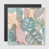 トロピッ葉クヴィンテージ:手描きパターン。 (正面/裏面)