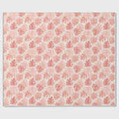 トロピッ葉クヴィンテージ:手描きパターン。 ラッピングペーパー (フラット)