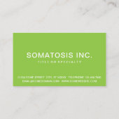 トロピッ葉ク名刺 名刺 (裏面)