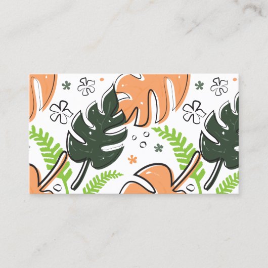 トロピッ葉ク名刺 名刺 (正面)