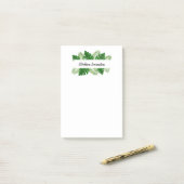 トロピッ葉ク名 ポストイット (デスク上)