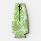 トロピッ葉ク植物の – モンステラ模様 ボトルクーラー (裏面)