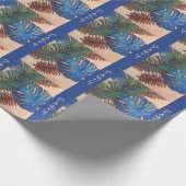 トロピッ葉ク紙 ラッピングペーパー (角)