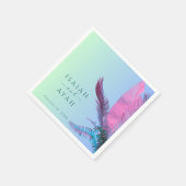 トロピッ葉ク結婚 スタンダードカクテルナプキン (角)