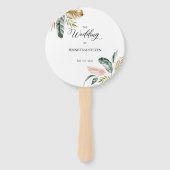 トロピッ葉ク・サマー結婚ズ・ウェルカム ハンドファン (正面)