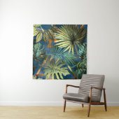 トロピッ葉ク・シェイプ・パターン タペストリー (インサイチュ)