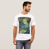 トロピッ葉ク・シェイプ・パターン Tシャツ (正面フル)