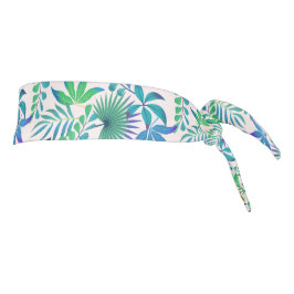 トロピッ葉ク・シームレスパターン タイヘッドバンド