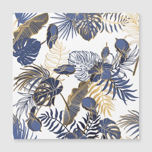 トロピッ葉ク・ジャングル・シームレスな背景。 (正面)