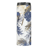 トロピッ葉ク・ジャングル・シームレスな背景。 タンブラー (裏面)