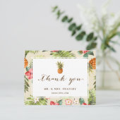 トロピッ葉ク・パイナップル・ハンドスクリプト ポストカード (スタンド正面)