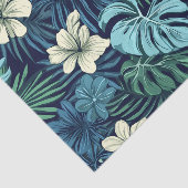 トロピッ離れクな花と青と白 薄葉紙 (詳細)