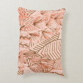 トロピッ離れククリエイティブ手描きパターン。 アクセントクッション (裏面(縦))