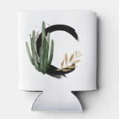 トロピッ離れクフェイク・ゴールド・フォイル・レターCモノグラム 缶クーラー (裏面)