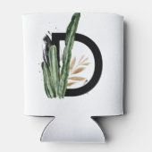 トロピッ離れクフェイク・ゴールド・フォイル・レターDモノグラム 缶クーラー (裏面)