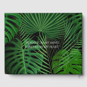 トロピッ離れクフォト葬式ゲストブック ゲストブック (裏面)