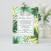 トロピッ離れク・フラミンゴス夏結婚の詳細 エンクロージャーカード (スタンド正面)