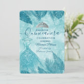 トロピッ離れク《写真》ぼけ味ブルーティアラキンチェニェラ 招待状 (スタンド正面)