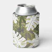 トロピッ鮮やかク葉のパターン 缶クーラー (缶正面)