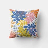 トロピッ鮮やかク葉 クッション (裏面)