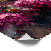 トロピッ鮮やかク魚を使ったサンゴ礁 ポスター (コーナー)