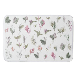 トロピッ鮮やかク・ウォーター・カラー バスマット