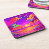 トロピッ鮮やかク・サンセット コースター (左側)