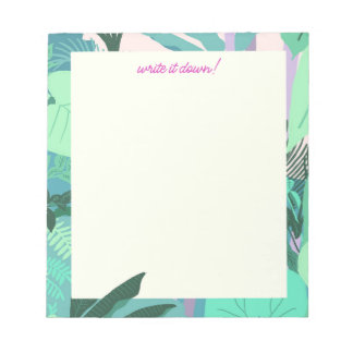 トロピッ鮮やかクJungles葉の – メモ帳