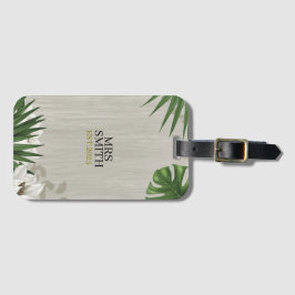 トロピパーソナライズされたカル離れ名前をカスタムすると年 ラゲッジタグ