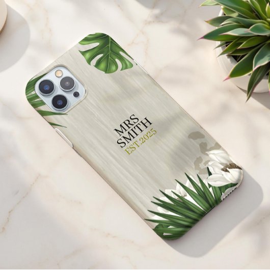 トロピパーソナライズされたカル離れ名前をカスタムすると年 Case-Mate iPhoneケース