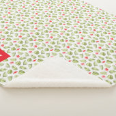 トロピモダンカルパーム葉モノグラム シェルパブランケット (3/4)