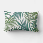 トロピモダンカルパ葉ーム ランバークッション (正面)