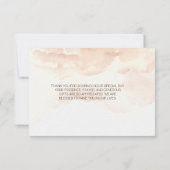 トロピ素朴カルパ結婚ームサンキューカード サンキューカード (裏面)