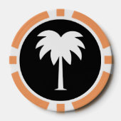 トロピ結婚カルのトランプのポーカーチップ ポーカーチップ (正面)