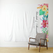 トロピ結婚カルの背景。エキゾチックな背景 タペストリー (インサイチュ(横))