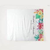 トロピ結婚カルの背景。エキゾチックな背景 タペストリー (正面(横))