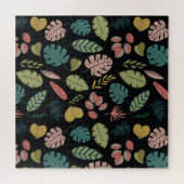 トロピ葉ック:夏のヴィンテージフローラ ジグソーパズル (横)