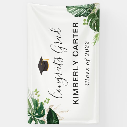 トロピ離れカルおめでとうズ卒業パーティー 横断幕 (縦)