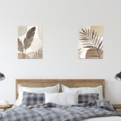 トロピ離れカル – ジャパンディセット – ウォールアート – ミニマル (寝室)