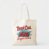 トロピ・クール・シュガー・バイブス トートバッグ (正面)