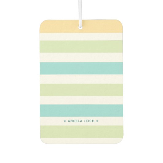 トロフィお洒落ックスカバナストライプ カーエアーフレッシュナー (正面)