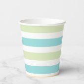トロフィお洒落ックスカバナストライプ 紙コップ (裏面)
