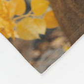 トロフィのシカ フリースブランケット (角)